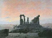 Caspar David Friedrich, Der Tempel der Juno in Agrigent)